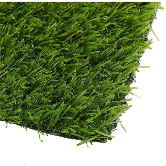 4 Pack Artificial Grass Mat Squares, 12x12 Fake Turf Tiles for Balcony, Patio - Picture 6 of 6